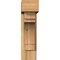 Ekena Millwork Merced Block Rough Sawn Bracket w/ Offset Brace, Western Red Cedar, 6"W x 18"D x 22"H BKT0604X18X22MRC05RWR - alternate 3